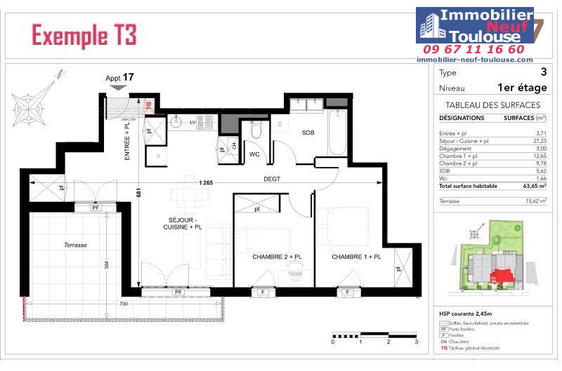 Appartements neufs à Toulouse Rangueil - Programmes immobiliers neufs D4 Promotion R'PUR