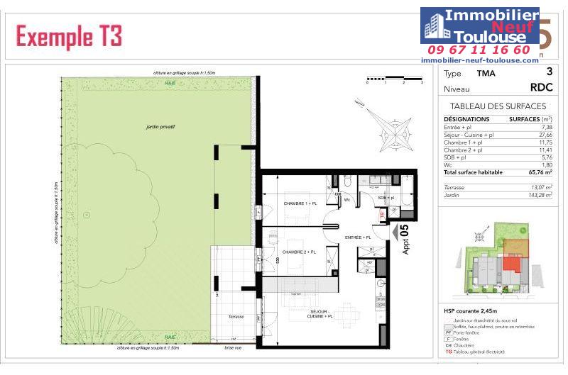 Appartements neufs à Toulouse Rangueil - Programmes immobiliers neufs D4 Promotion R'PUR