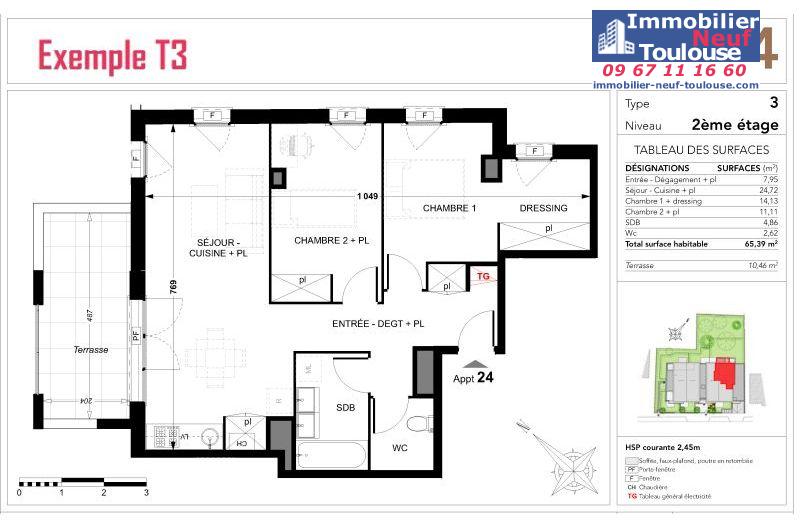 Appartements neufs à Toulouse Rangueil - Programmes immobiliers neufs D4 Promotion R'PUR