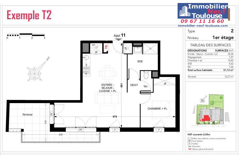 Appartements neufs à Toulouse Rangueil - Programmes immobiliers neufs D4 Promotion R'PUR