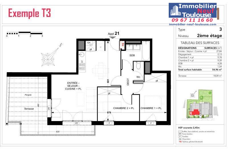Appartements neufs à Toulouse Rangueil - Programmes immobiliers neufs D4 Promotion R'PUR