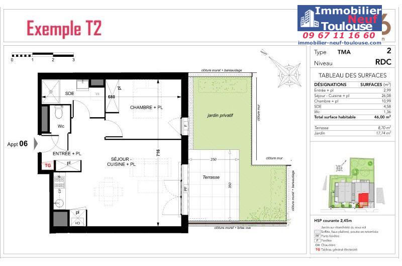 Appartements neufs à Toulouse Rangueil - Programmes immobiliers neufs D4 Promotion R'PUR