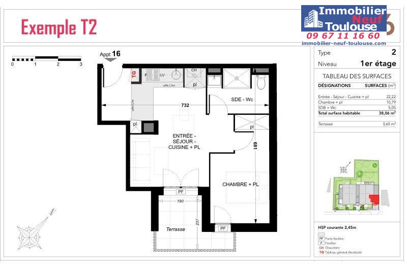 Appartements neufs à Toulouse Rangueil - Programmes immobiliers neufs D4 Promotion R'PUR