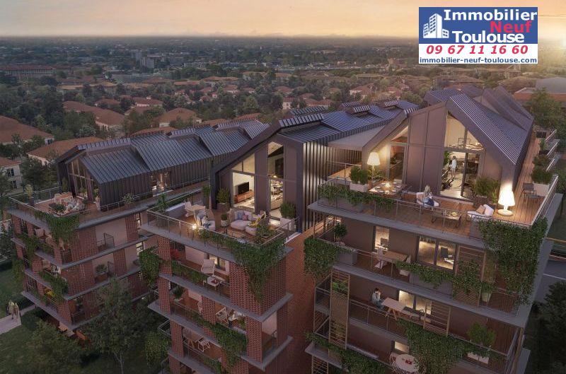 Appartements neufs à Toulouse Casselardit - Programmes immobiliers neufs Sporting RESIDENCE VISTA VERDE //
