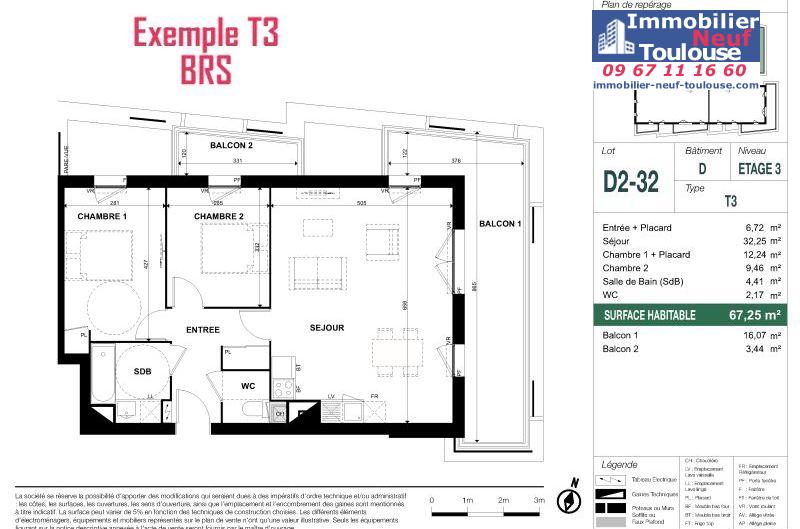 Appartements neufs à Toulouse Casselardit - Programmes immobiliers neufs Sporting RESIDENCE VISTA VERDE //