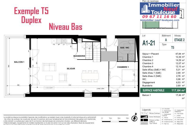 Appartements neufs à Toulouse Casselardit - Programmes immobiliers neufs Sporting RESIDENCE VISTA VERDE //
