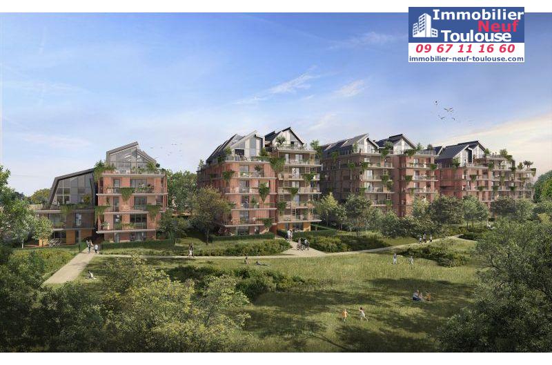 Appartements neufs à Toulouse Casselardit - Programmes immobiliers neufs Sporting RESIDENCE VISTA VERDE //