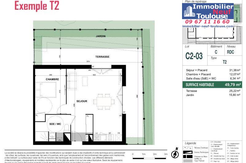 Appartements neufs à Toulouse Casselardit - Programmes immobiliers neufs Sporting RESIDENCE VISTA VERDE //