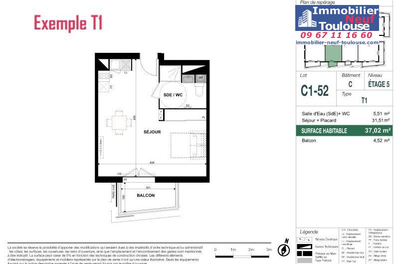 Appartements neufs à Toulouse Casselardit - Programmes immobiliers neufs Sporting RESIDENCE VISTA VERDE //