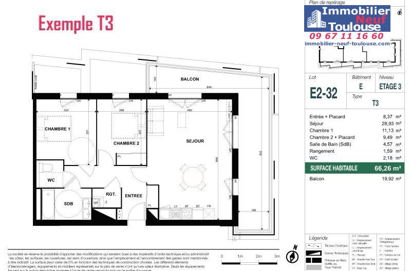 Appartements neufs à Toulouse Casselardit - Programmes immobiliers neufs Sporting RESIDENCE VISTA VERDE //