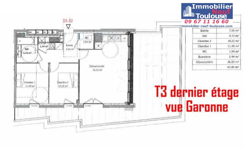 Appartements neufs à Toulouse Casselardit - Programmes immobiliers neufs Sporting RESIDENCE VISTA VERDE //