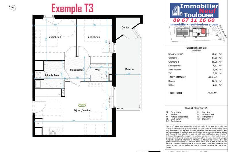 Appartements neufs à Toulouse Pouvourville - Programmes immobiliers neufs Marignan SERENAE