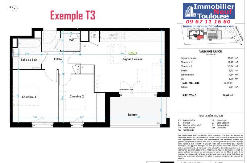 Appartements neufs à Toulouse Pouvourville - Programmes immobiliers neufs Marignan SERENAE