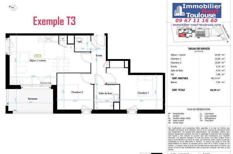 Appartements neufs à Toulouse Pouvourville - Programmes immobiliers neufs Marignan SERENAE