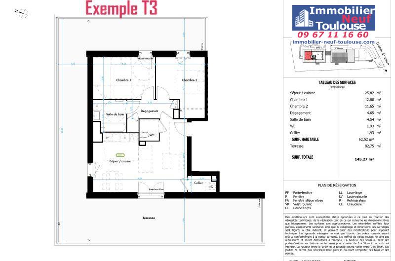 Appartements neufs à Toulouse Pouvourville - Programmes immobiliers neufs Marignan SERENAE