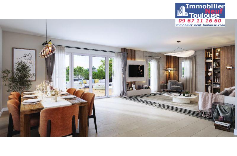 Appartements neufs à Toulouse Pouvourville - Programmes immobiliers neufs Marignan SERENAE