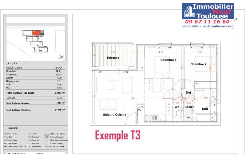 Appartements neufs à Saint-orens-de-gameville - Programmes immobiliers neufs Urbis TERRA VERDA