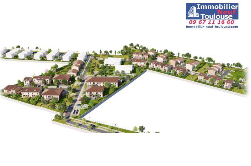 Maisons neuves à Baziege - Programmes immobiliers neufs European Homes DOMAINE DE L HERS