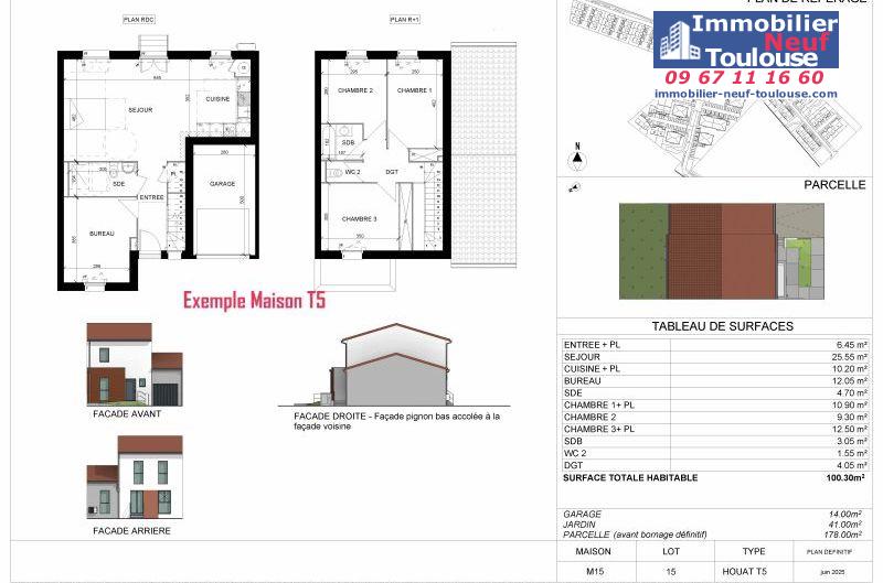 Maisons neuves à Baziege - Programmes immobiliers neufs European Homes DOMAINE DE L HERS