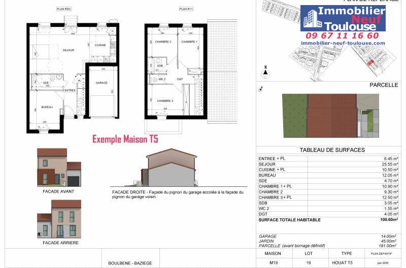Maisons neuves à Baziege - Programmes immobiliers neufs European Homes DOMAINE DE L HERS