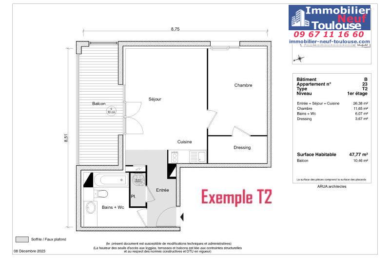 Appartements neufs à Eaunes - Programmes immobiliers neufs Greencity LE TREVISE