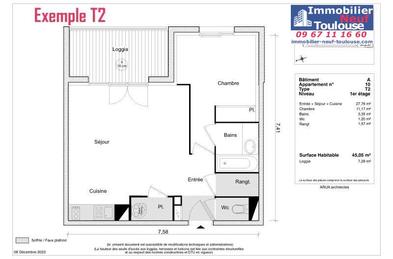 Appartements neufs à Eaunes - Programmes immobiliers neufs Greencity LE TREVISE