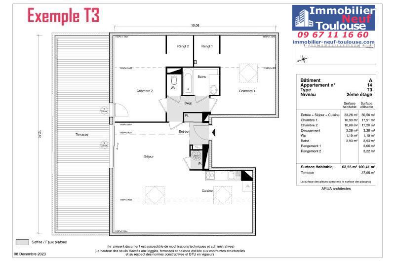 Appartements neufs à Eaunes - Programmes immobiliers neufs Greencity LE TREVISE