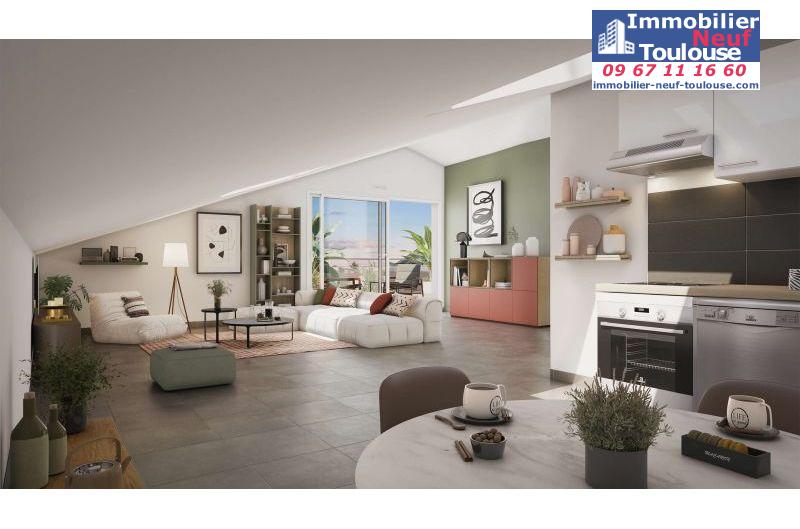 Appartements neufs à Eaunes - Programmes immobiliers neufs Greencity LE TREVISE