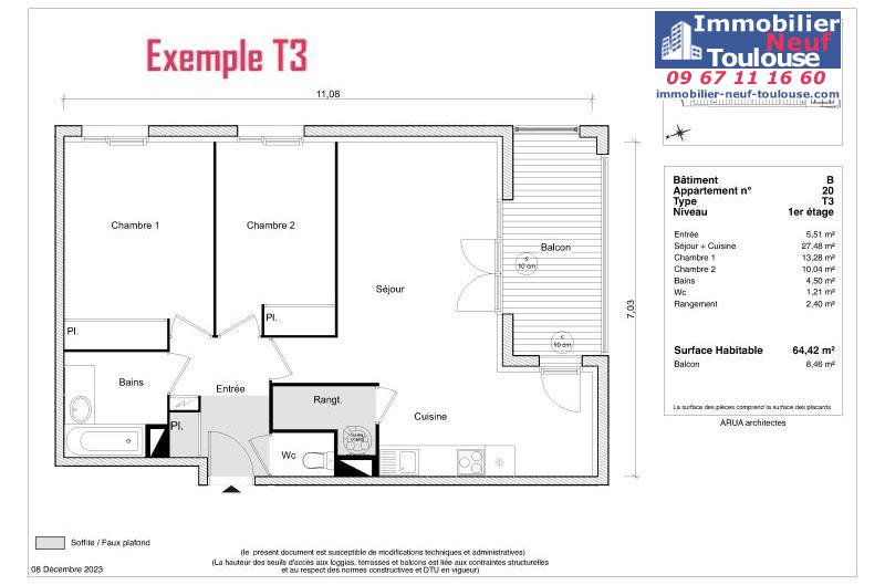 Appartements neufs à Eaunes - Programmes immobiliers neufs Greencity LE TREVISE