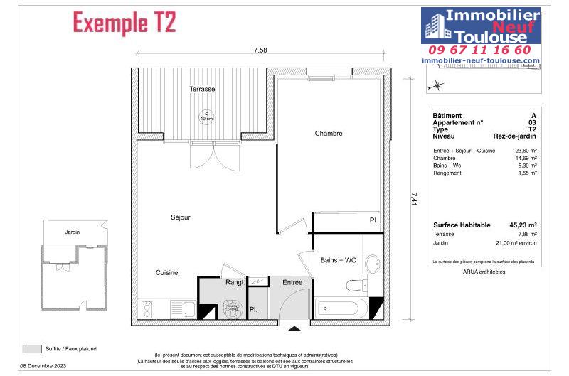 Appartements neufs à Eaunes - Programmes immobiliers neufs Greencity LE TREVISE