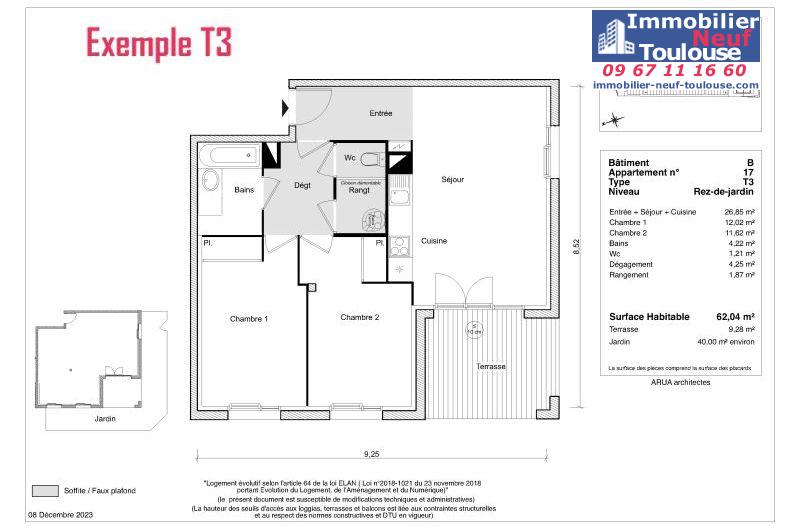 Appartements neufs à Eaunes - Programmes immobiliers neufs Greencity LE TREVISE
