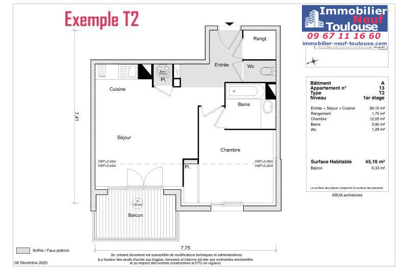 Appartements neufs à Eaunes - Programmes immobiliers neufs Greencity LE TREVISE