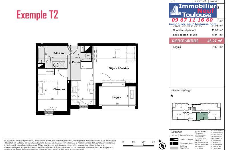 Appartements neufs à Toulouse Lafourguette - Programmes immobiliers neufs Sporting LINE UP//