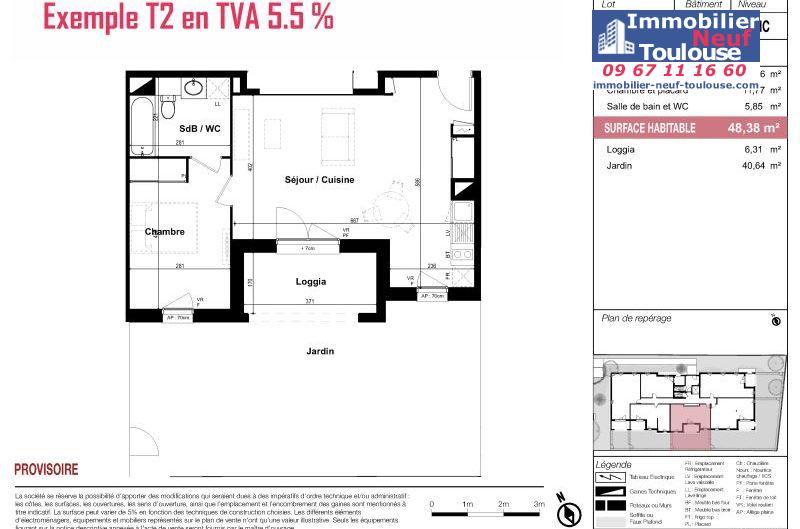 Appartements neufs Prix Maîtrisé Lafourguette - Programmes immobiliers neufs Sporting LINE UP//