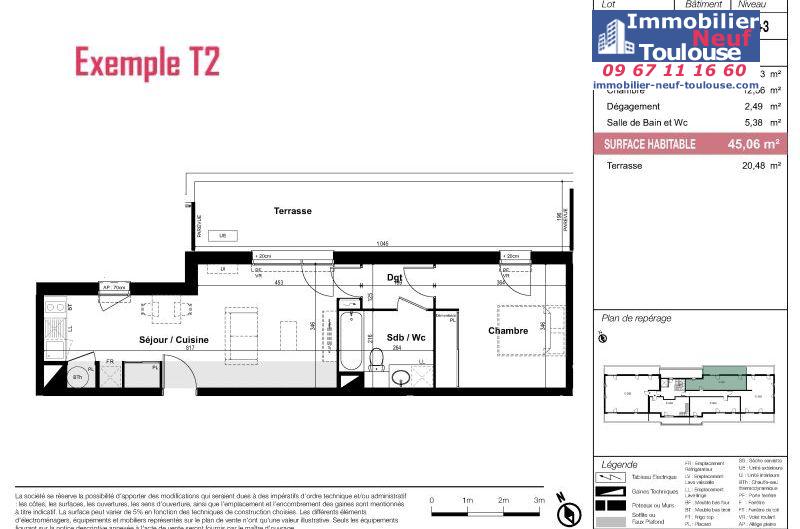 Appartements neufs à Toulouse Lafourguette - Programmes immobiliers neufs Sporting LINE UP//