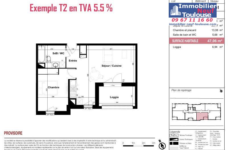 Appartements neufs Prix Maîtrisé Lafourguette - Programmes immobiliers neufs Sporting LINE UP//