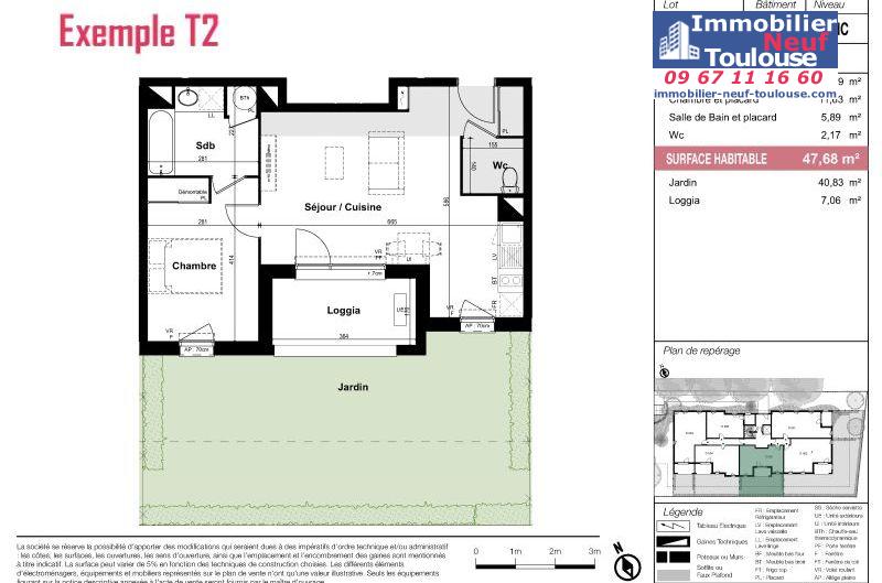 Appartements neufs à Toulouse Lafourguette - Programmes immobiliers neufs Sporting LINE UP//