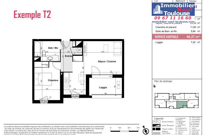 Appartements neufs à Toulouse Lafourguette - Programmes immobiliers neufs Sporting LINE UP//