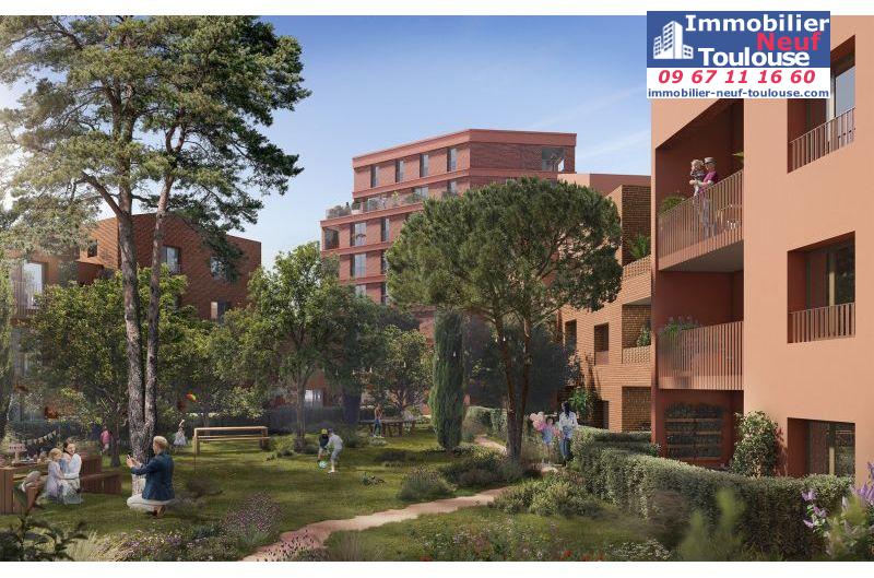 Appartements neufs à Toulouse Malepère - Programmes immobiliers neufs Sporting BOTANIST //