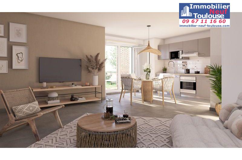Appartements neufs à Toulouse Malepère - Programmes immobiliers neufs Sporting BOTANIST //