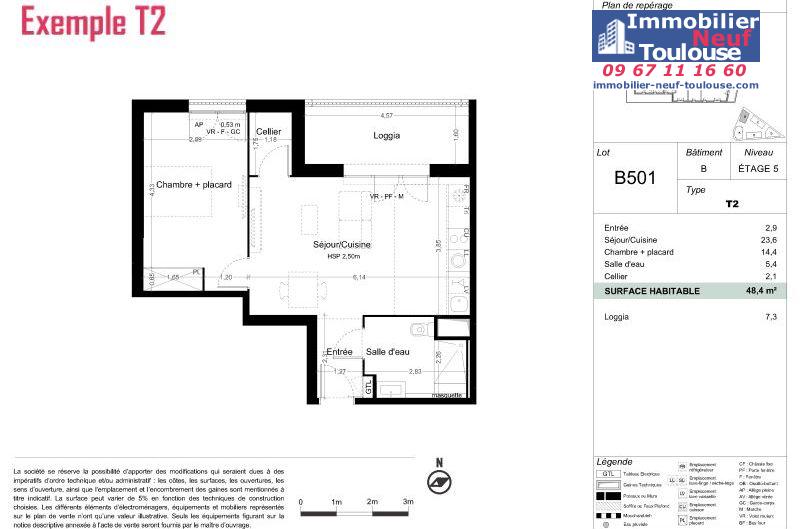 Appartements neufs à Toulouse Malepère - Programmes immobiliers neufs Sporting BOTANIST //