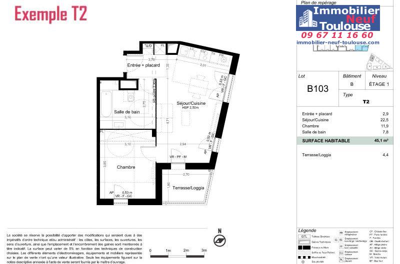 Appartements neufs à Toulouse Malepère - Programmes immobiliers neufs Sporting BOTANIST //
