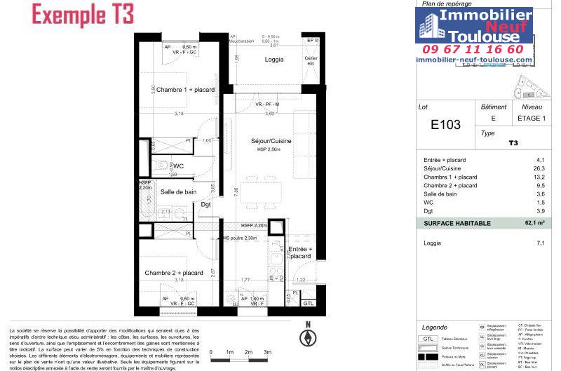 Appartements neufs à Toulouse Malepère - Programmes immobiliers neufs Sporting BOTANIST //