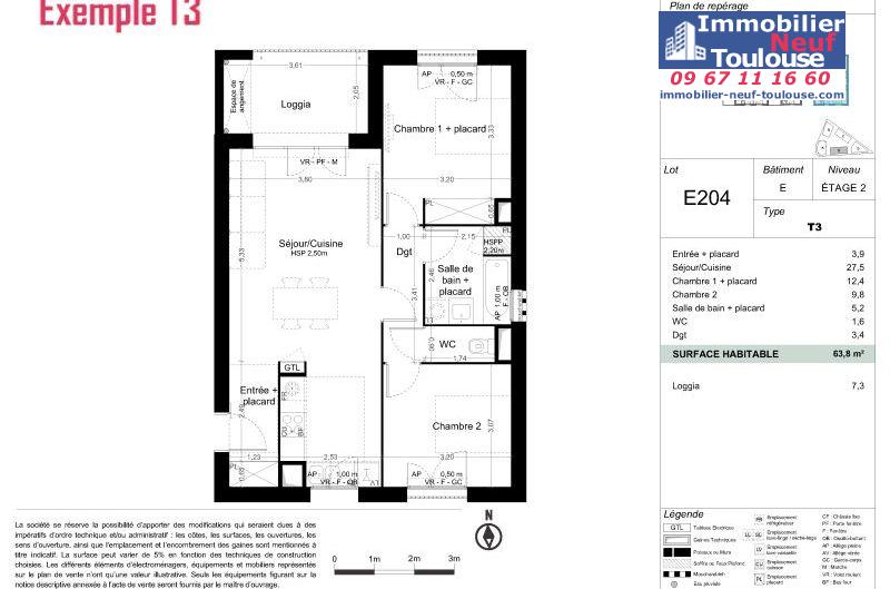 Appartements neufs à Toulouse Malepère - Programmes immobiliers neufs Sporting BOTANIST //