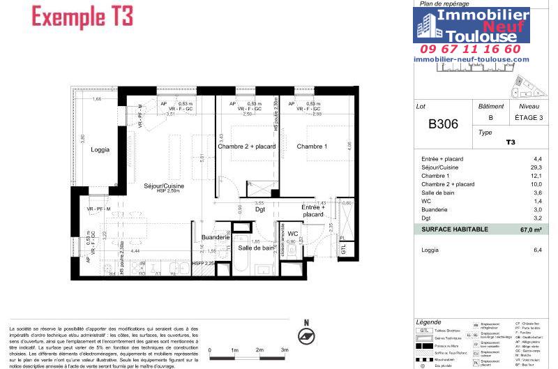 Appartements neufs à Toulouse Malepère - Programmes immobiliers neufs Sporting BOTANIST //