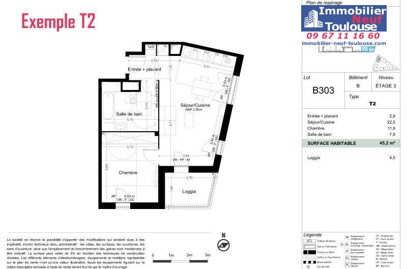 Appartements neufs à Toulouse Malepère - Programmes immobiliers neufs Sporting BOTANIST //