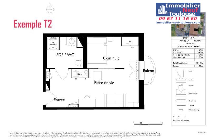 Studios étudiants LMNP neufs à Toulouse Saint Cyprien - Programmes immobiliers neufs LP Promotion STUDENTLY TOULOUSE ST CYPRIEN //