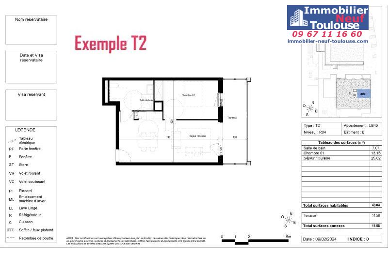 Appartements neufs à Blagnac - Programmes immobiliers neufs Vinci CARRE DES CEDRES