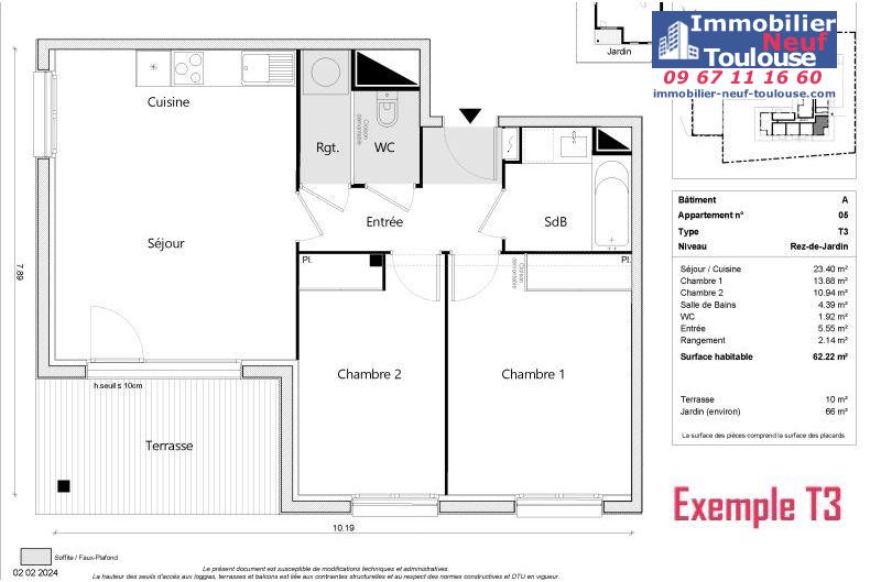 Appartements neufs à Labarthe-sur-lèze - Programmes immobiliers neufs z-Greencity CONFLUENCES 1