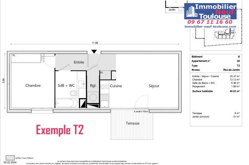 Appartements neufs à Labarthe-sur-lèze - Programmes immobiliers neufs z-Greencity CONFLUENCES 1